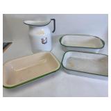 4-pieces of Enamel ware