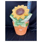 Sunflower Cookie Jar - 15' tall