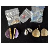 6-Pair Pierced Earrings