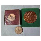 3-Medallions (Illinois, National Park Foundation &