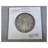 1944 Walking Liberty Silver Half Dollar