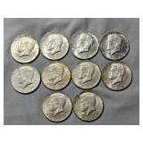 10-1967 40% Silver Halves