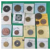 16-Old Foreign Coins