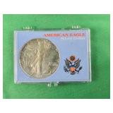 1989-Silverr Eagle 1oz 999.9 Silver