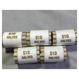 50-Half Dollars mixed