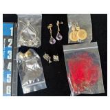 6-Pair of Pierced Earrings