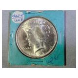 1922 Silver Peace Dollar