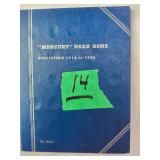 Mercury Dimes Book (2 Coins 38 & 39)
