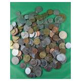 Bag of Foreign Coins lots of Canadian