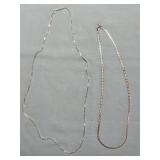 2-,925 Necklaces (18' & 24')