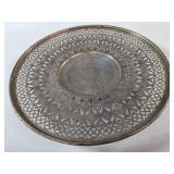 Sterling Silver Decorative Plate 10.5'