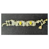 Butterfly bracelet has a break