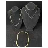 .925 Silver Necklaces