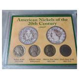 American Nickels (4) 20th Century