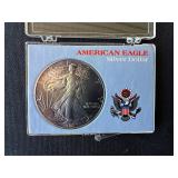 American Silver Eagle 1990 1oz 999.9 Pure Silver