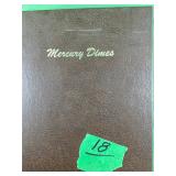 29-BU & 1-Tarinished Mercury Dimes