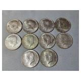 10-1968 Kennedy Half's