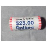 25-James Garfield Dollars 2011 Uncirculated