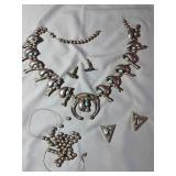 Turquoise Squash Necklace, Plus