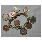 Coin Bracelet