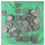 50-Steel Pennies 1943