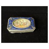 Antique Tinket Box - Kurz & Co. Silver & Enamel???