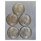 5-1964 Silver Kenedy Halves