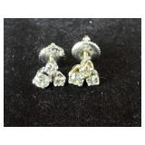 14k Diamond Earrings