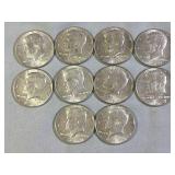 10-1967 40% Silver Halves