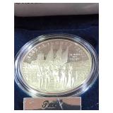 Silver Proof Dollar 2002 US Military Academy