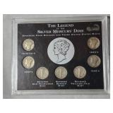 7- Mercury Silver Dimes