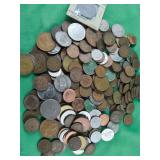 Bag of Foreign Coins Mostly Canada