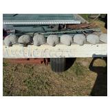 Concrete lady bugs