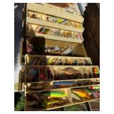 Tackle box lures