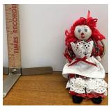 red hair doll