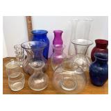 assorted vases