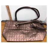 Shiny purple bag