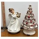 Ceramic tree and angel