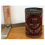 Royal baking powder can