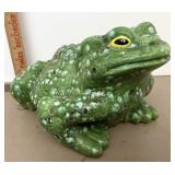 Ceramic frog