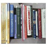 book lot including cook books