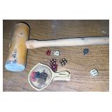 Wood mallet