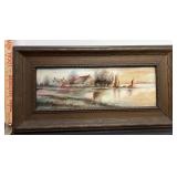 Framed artwork