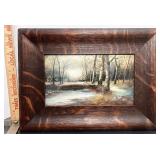 Framed artwork