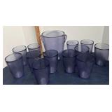 Ice bucket and glasses