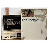 Parts decor airplane model