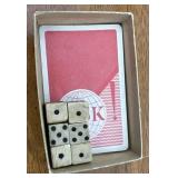 Vintage dice