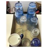 assorted plastic cups and more