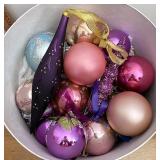 assorted Christmas ornaments box included