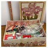 assorted tree items including box